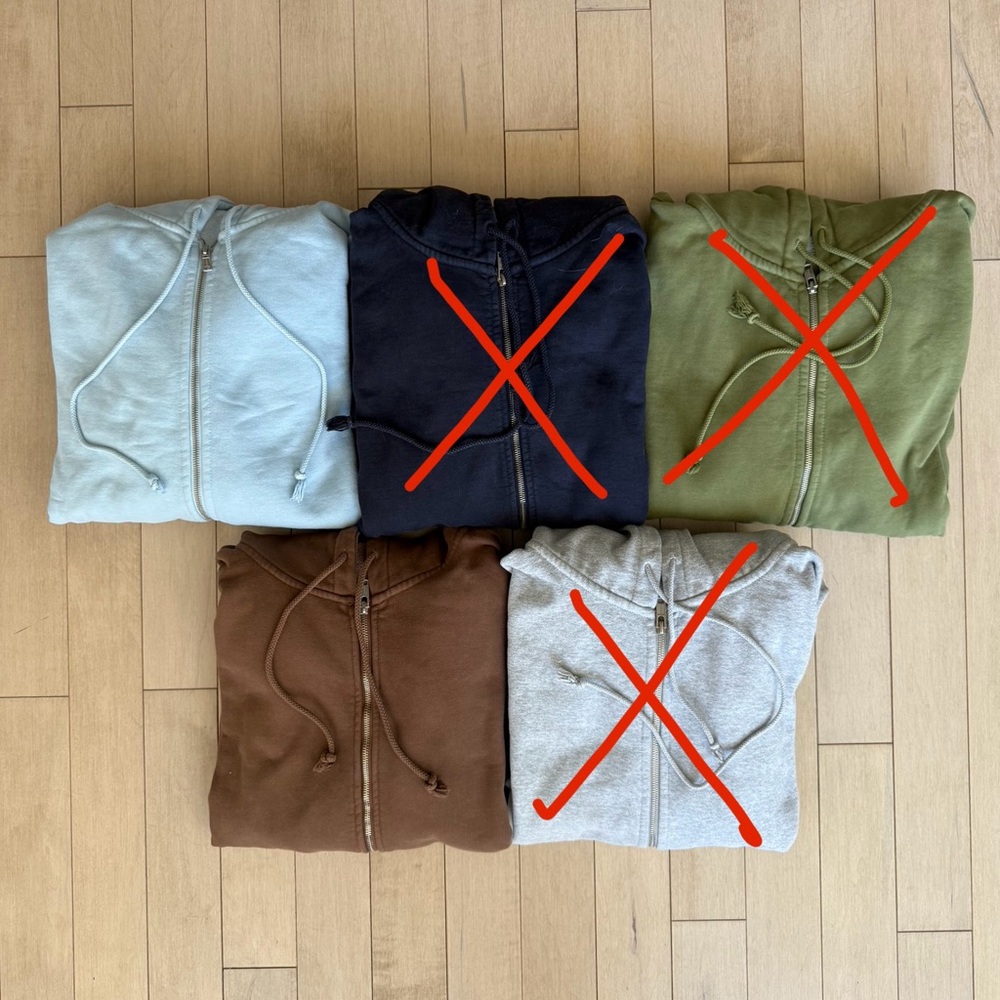 Brandy Melville Christy Hoodie x2